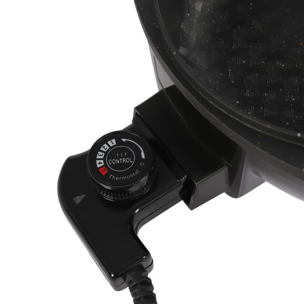 JOYDING Round Electric Hot Pot Grill Combo Indoor BBQ Portable Smokeless Grill Wayfair